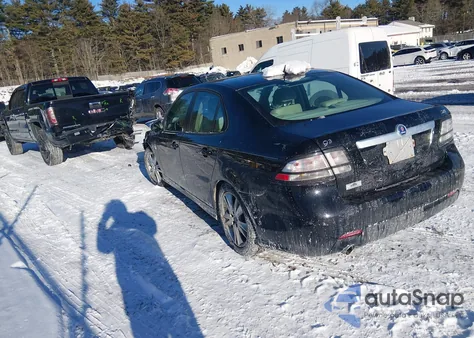 2009 Saab 9-3 2.0T z USA, uszkodzony, nr VIN YS3FB49Y891008142